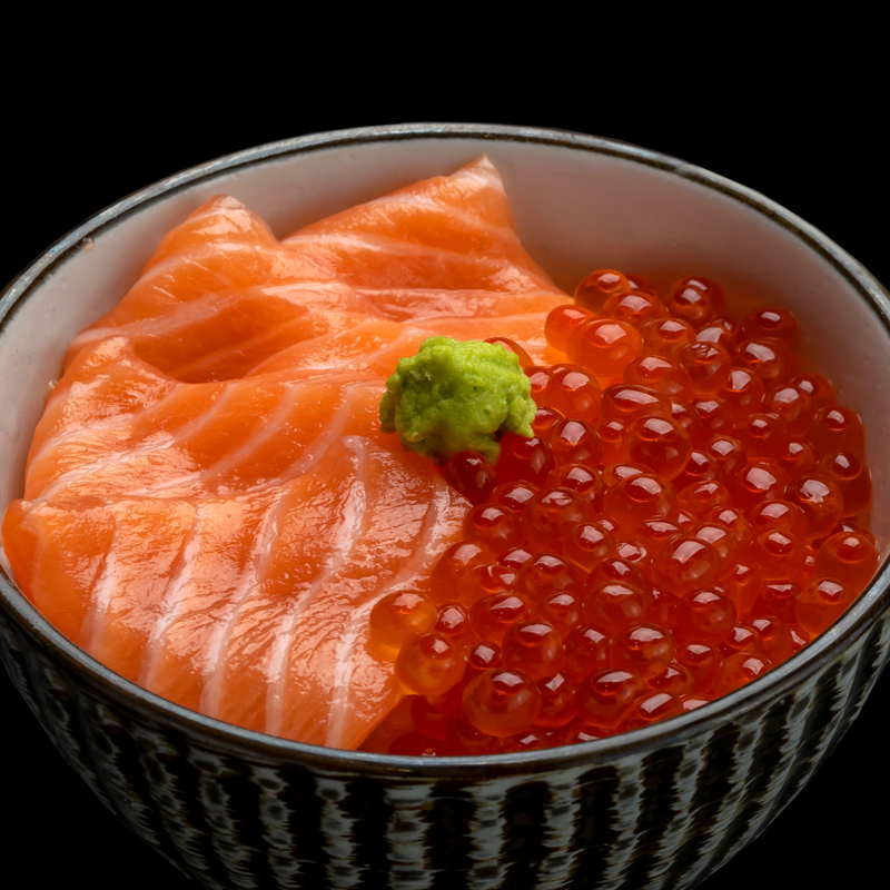 Click to expand image of Salmon & Ikura Bowl