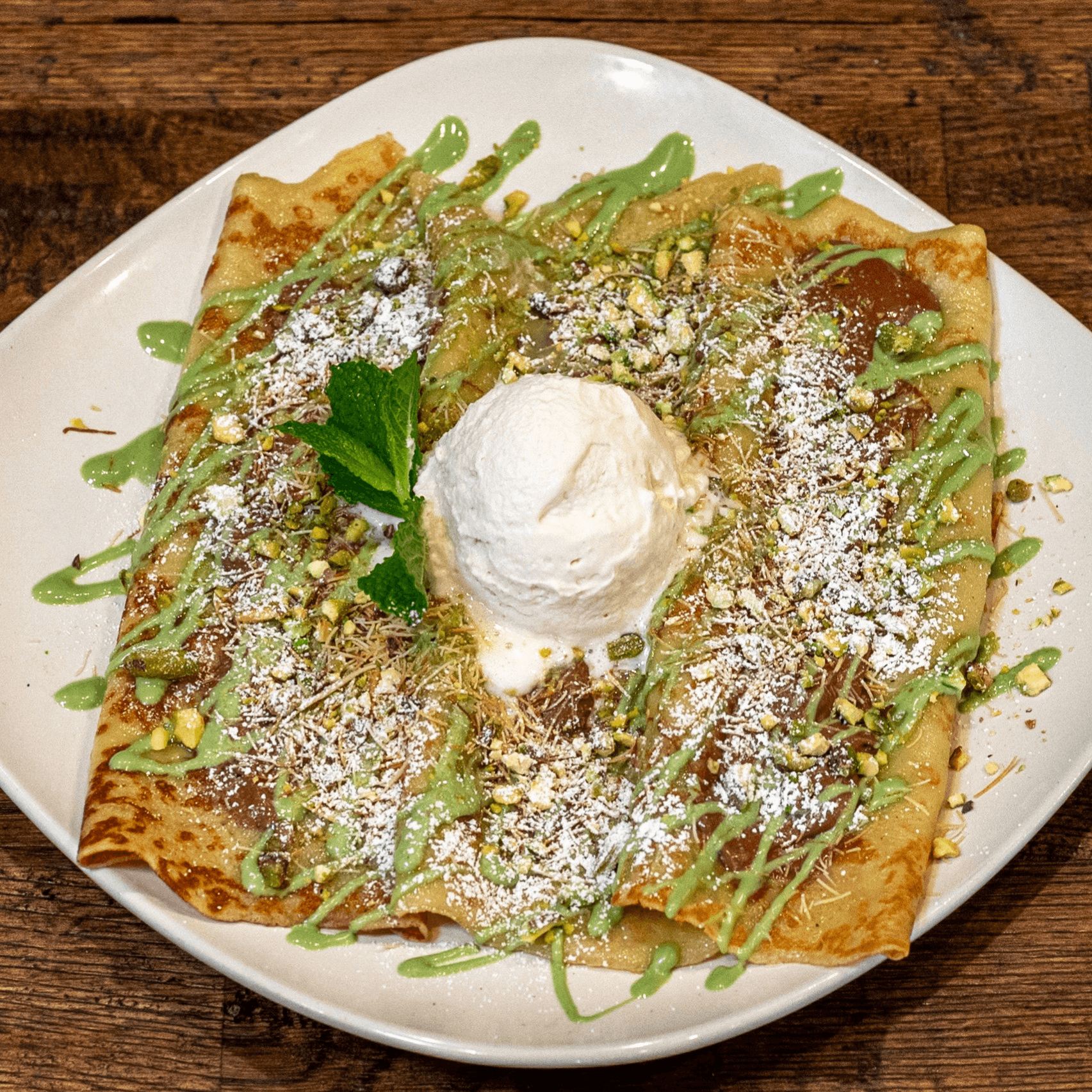 Dubai Chocolate Crepe