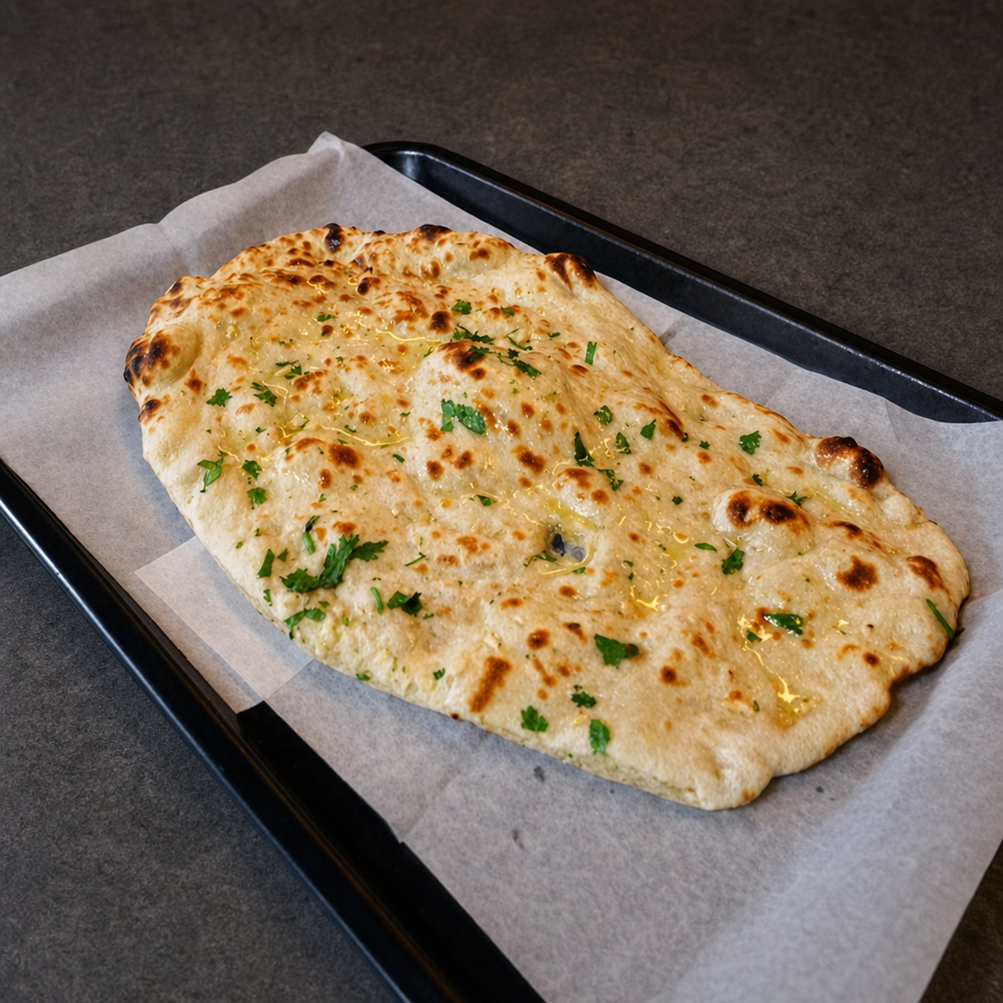 Garlic Cilantro Naan