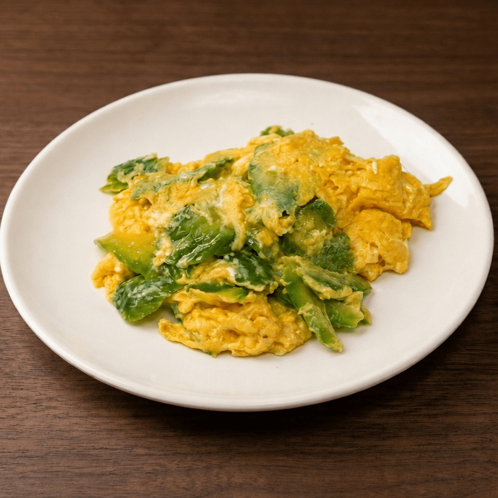 Egg and Bitter Melon