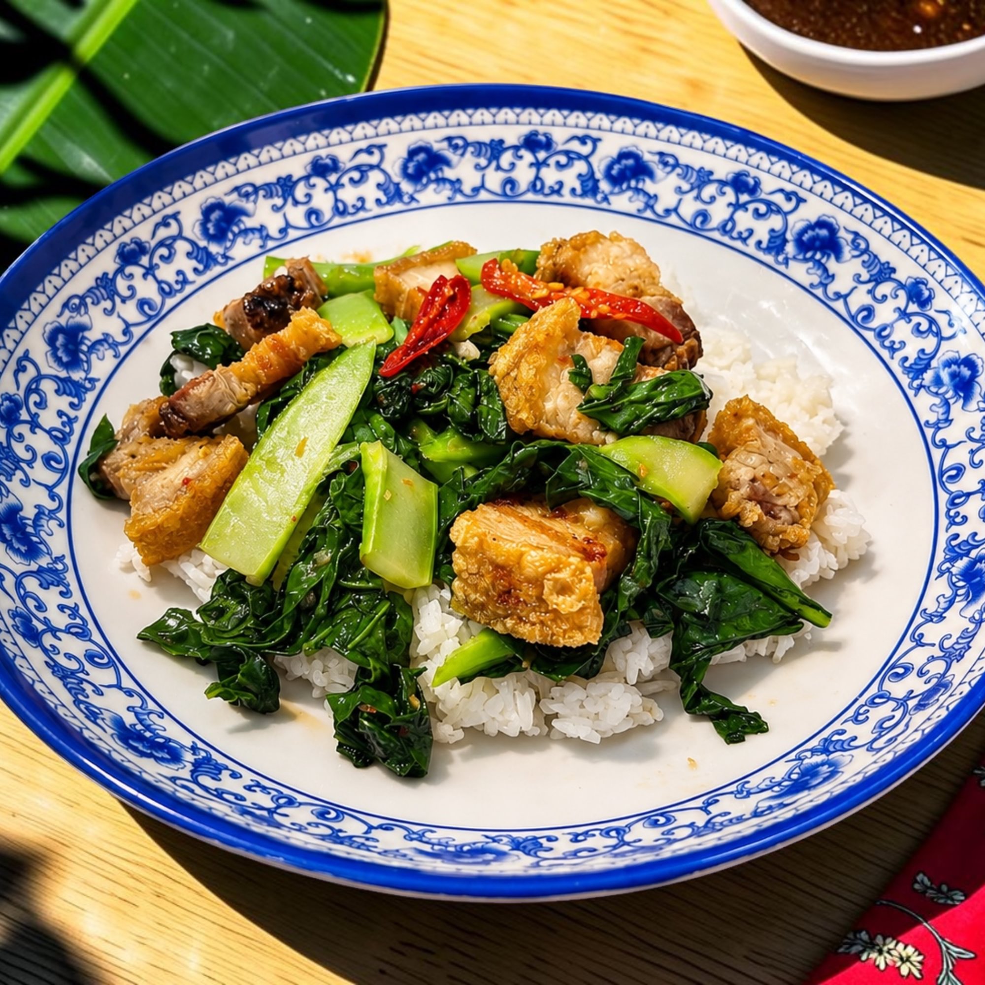 #38 Crispy Pork Belly Stir Fry (Seasonal)