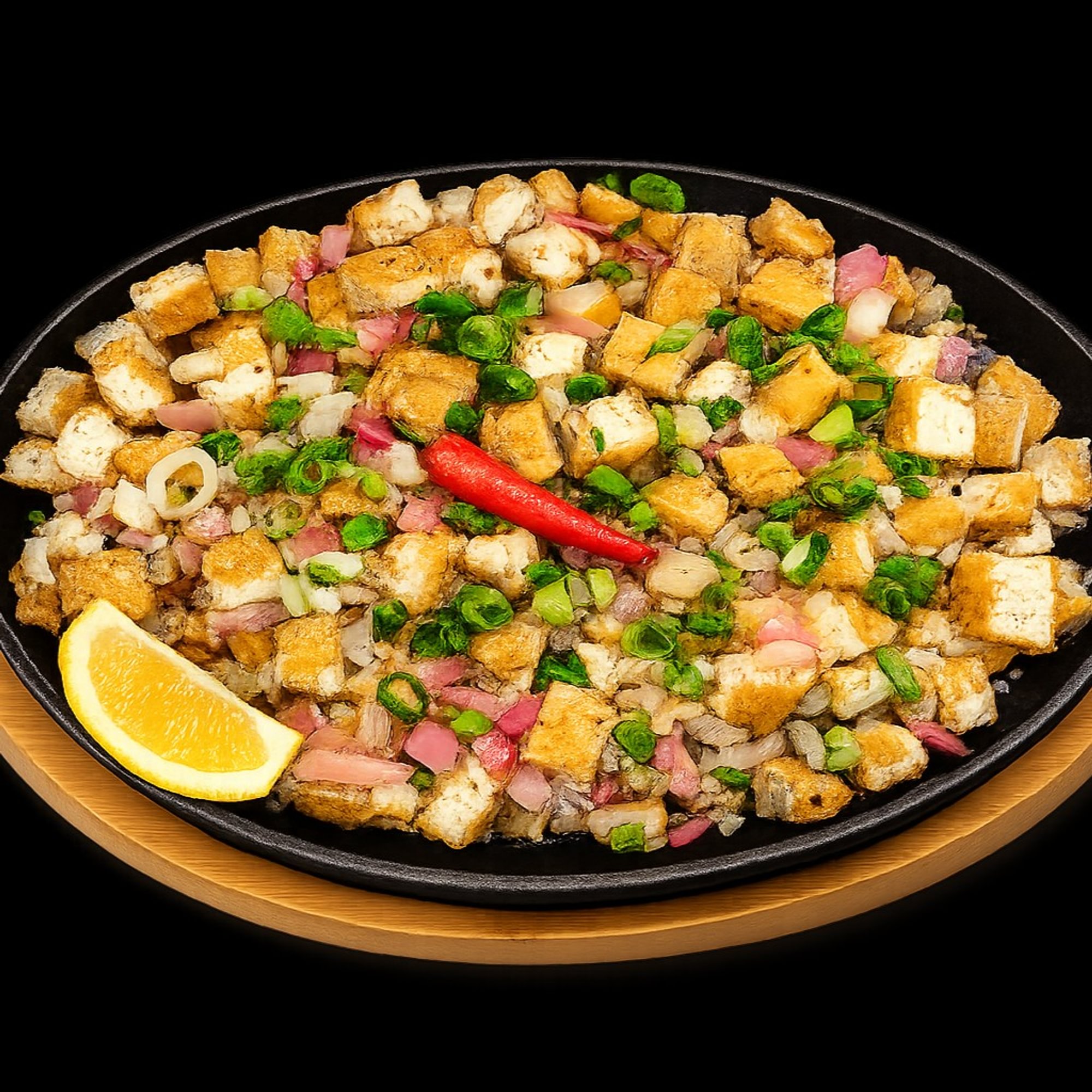Tokwa (Tofu) Sisig (W/ Rice)