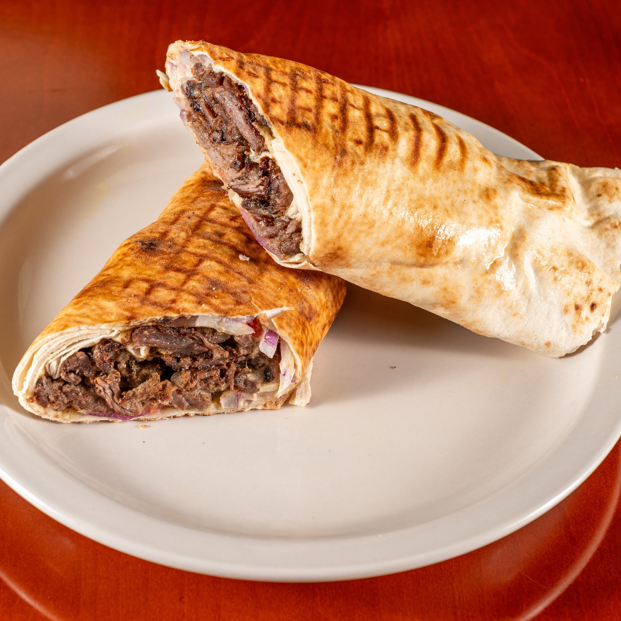 Beef Shawarma Pita Wrap