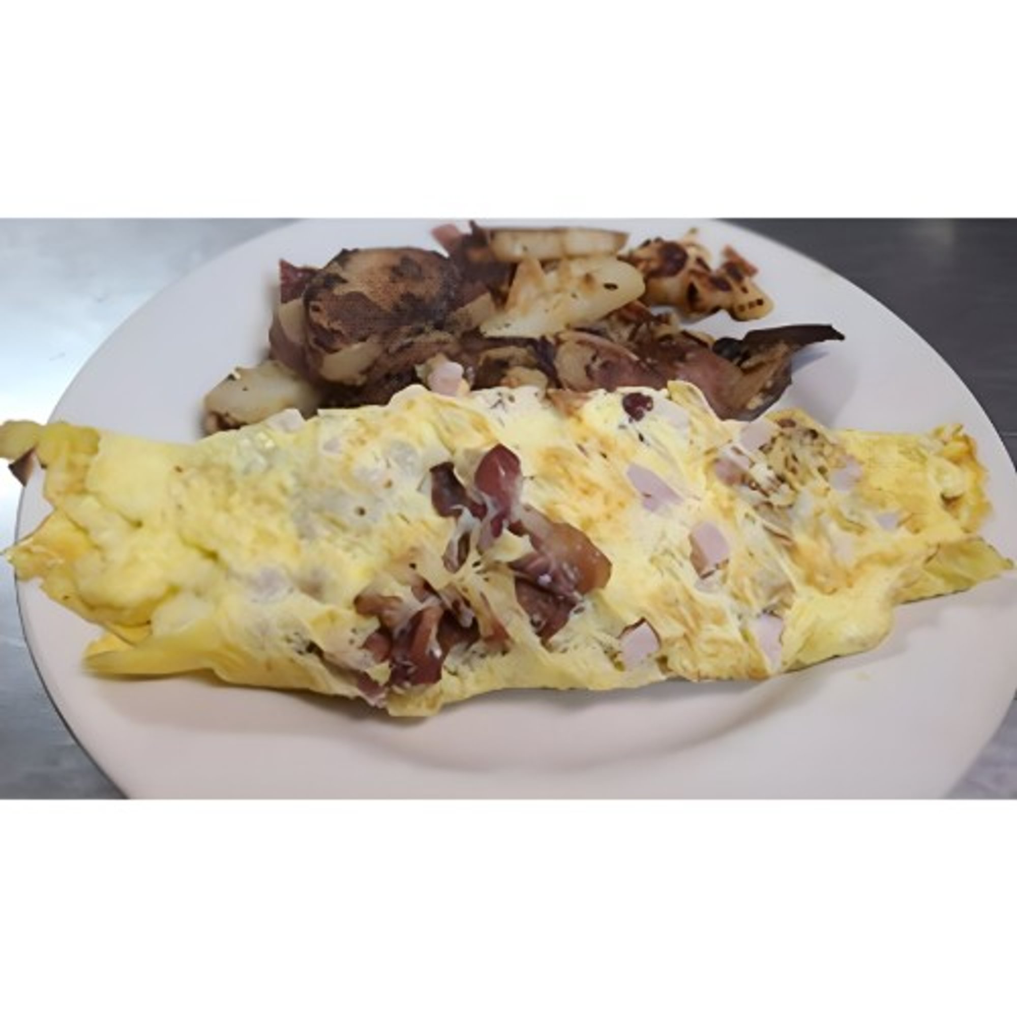 Meat lovers omelet