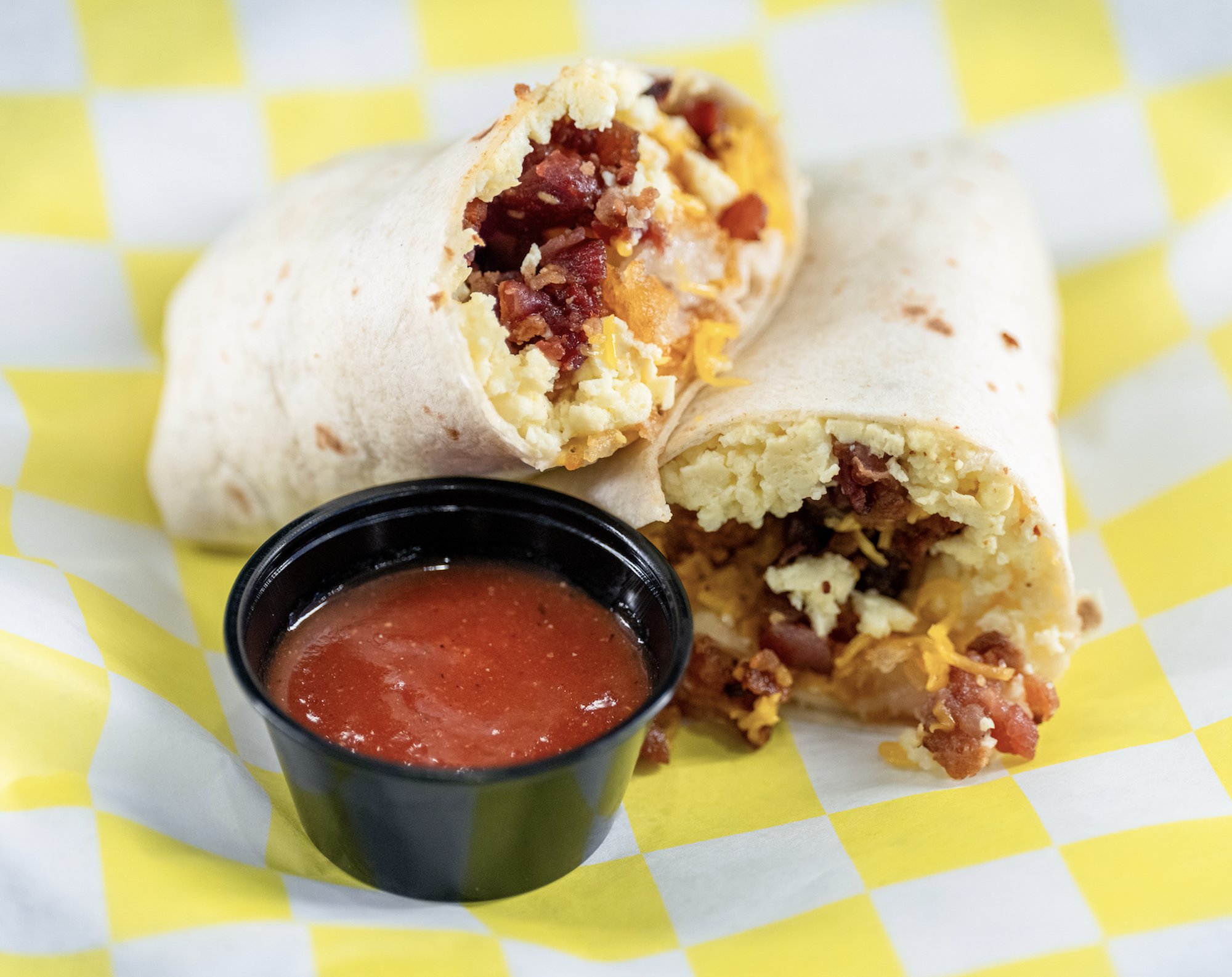 Casa Breakfast Burrito Bacon