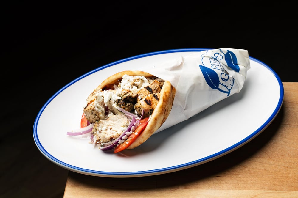 Chicken Souvlaki Pita