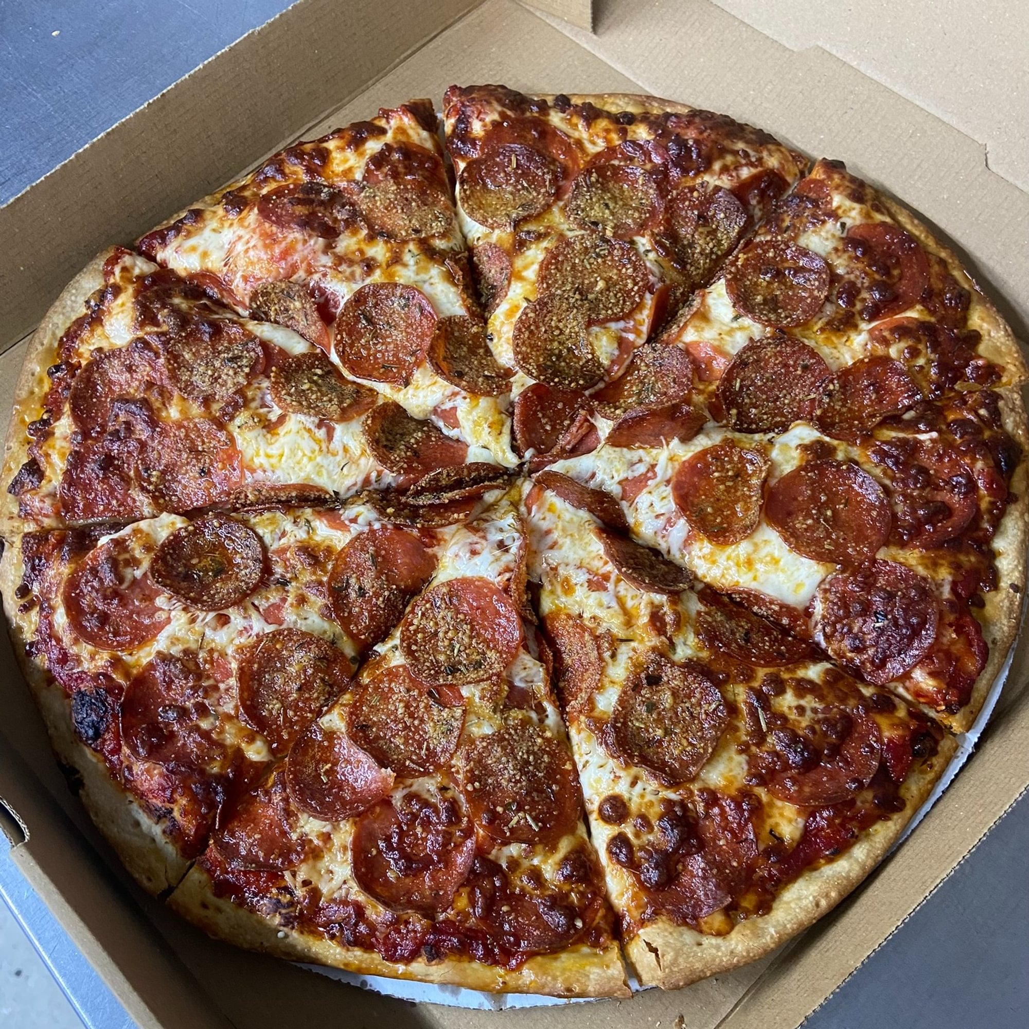 Double Pepperoni Pizza