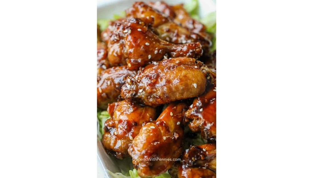 Honey Garlic Wings (6) -Halal