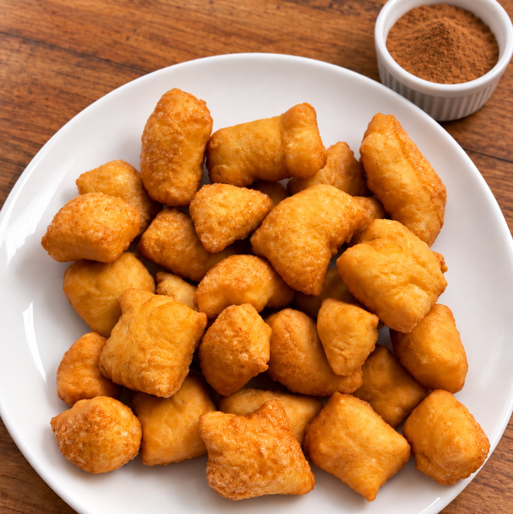 Fried Dough with Cinnamon
