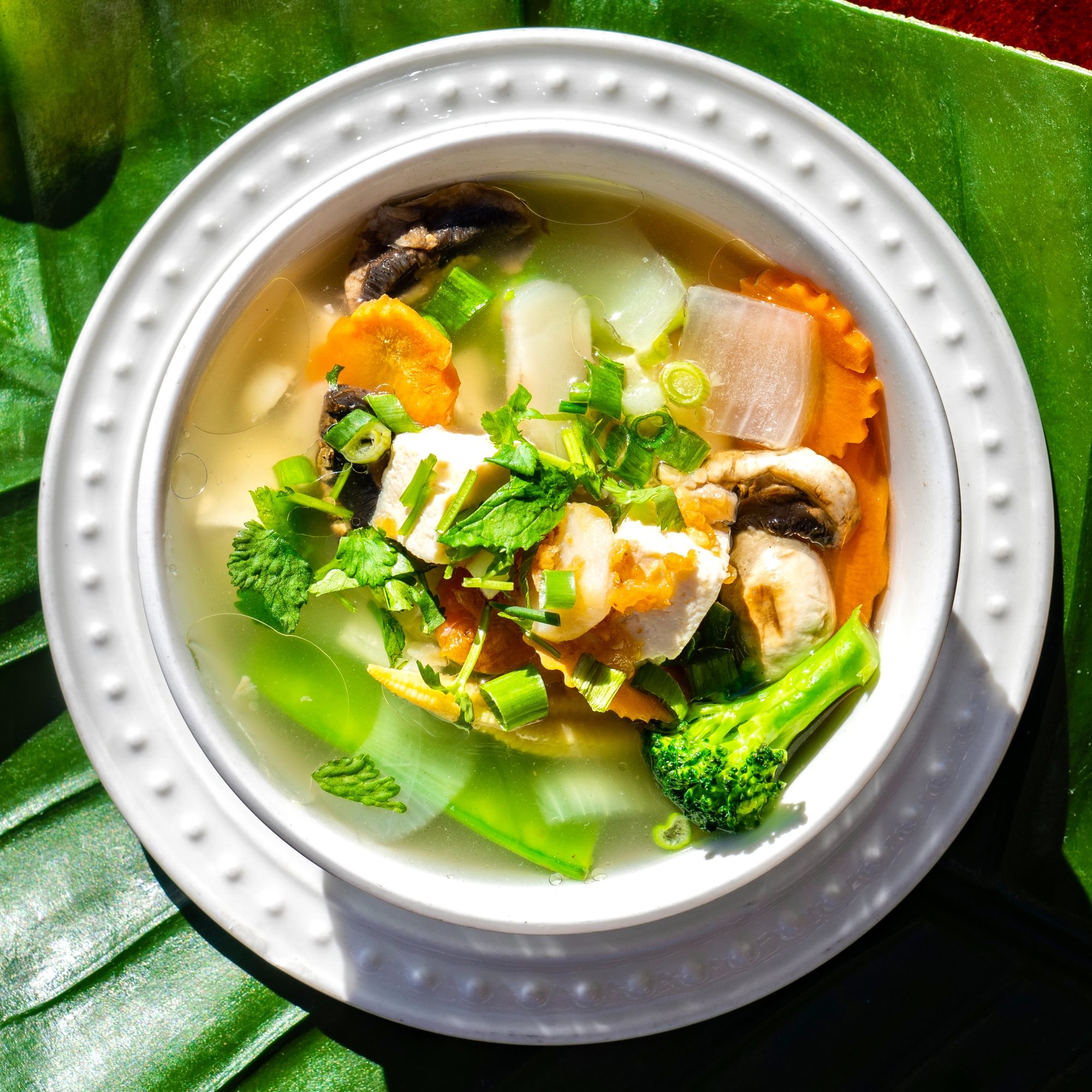 Vegetables & Tofu Soup