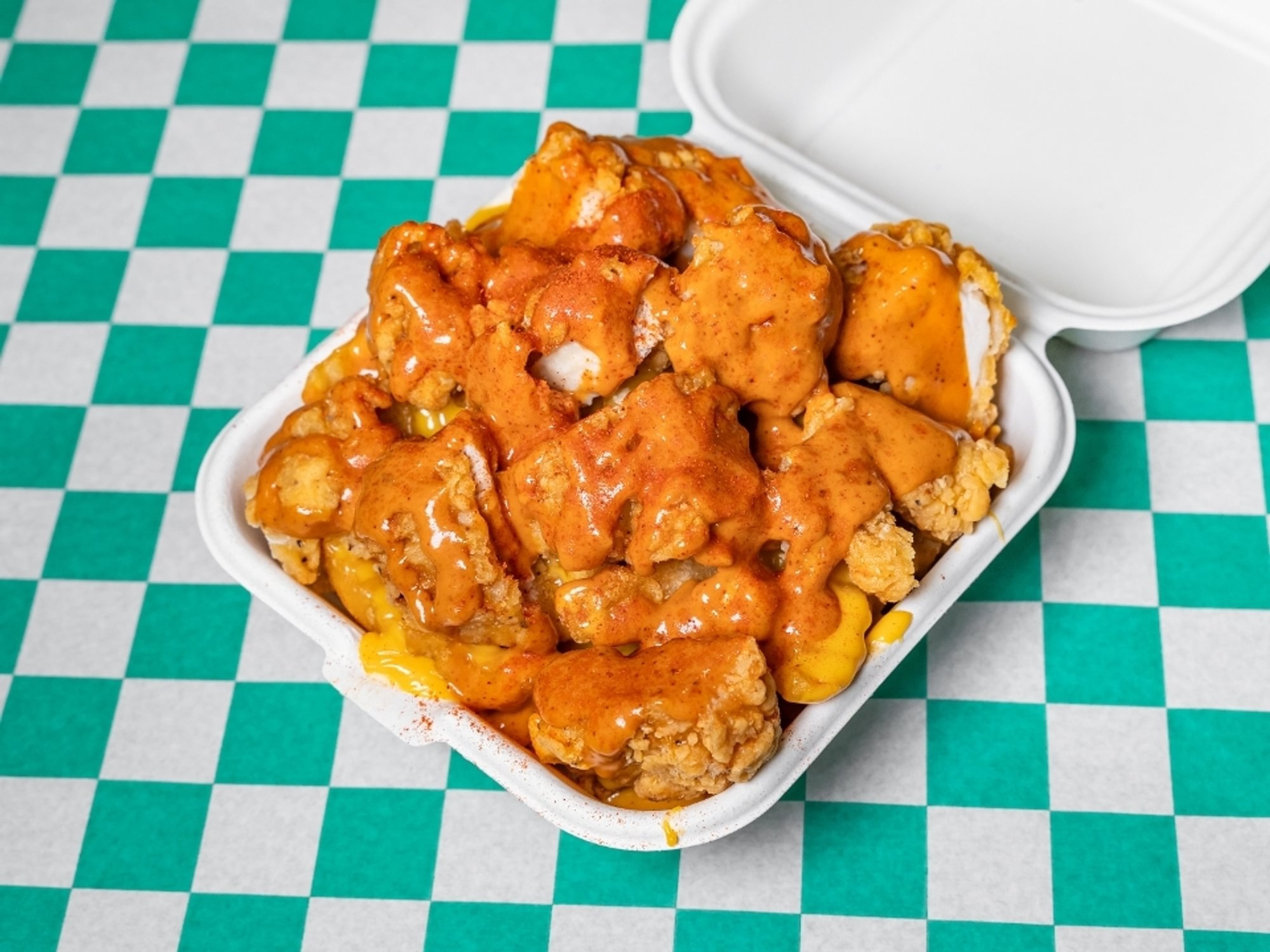 Crispy Chicken Loaded Fries