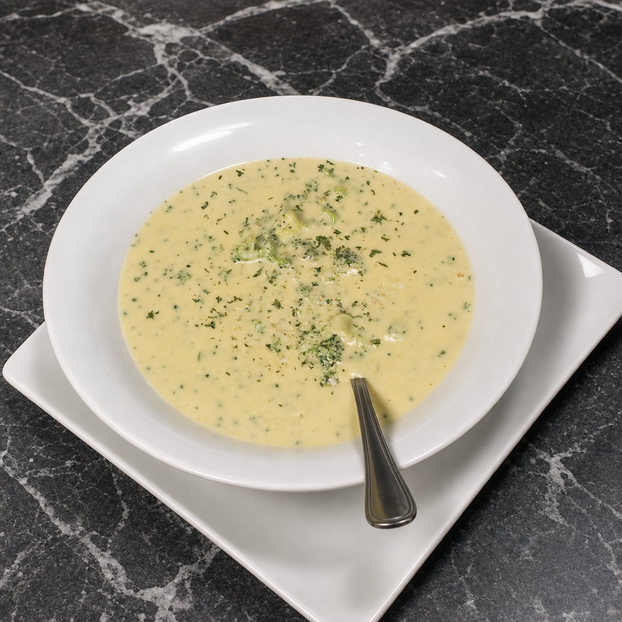 Cream of Broccoli & Cheddar Cheese Soup