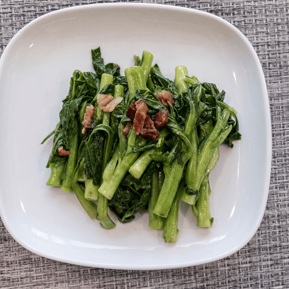 Sauteed Chinese Broccoli with Dried Fish / 大地魚炒芥蘭