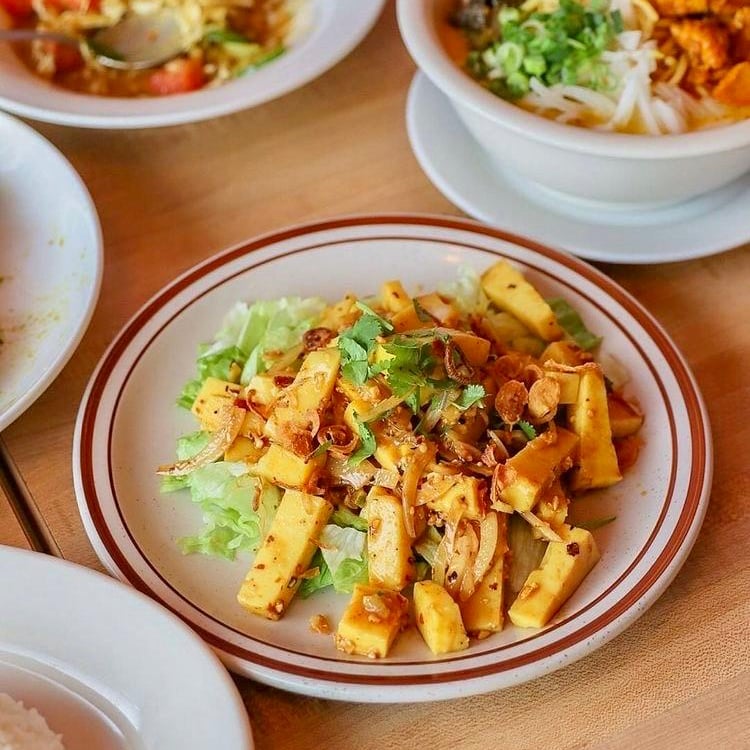 Chickpea Tofu Salad