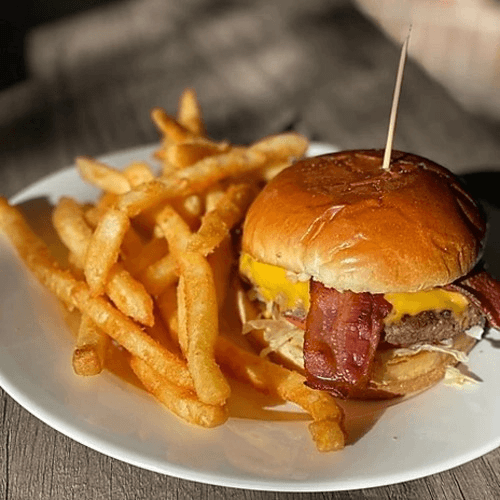 Steak N Egg Burger Deluxe