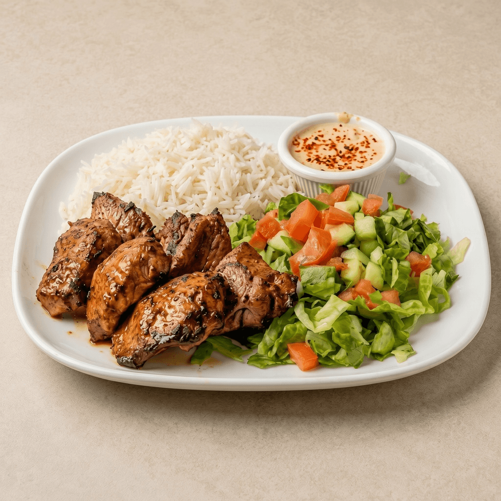Lamb Kabob Plate