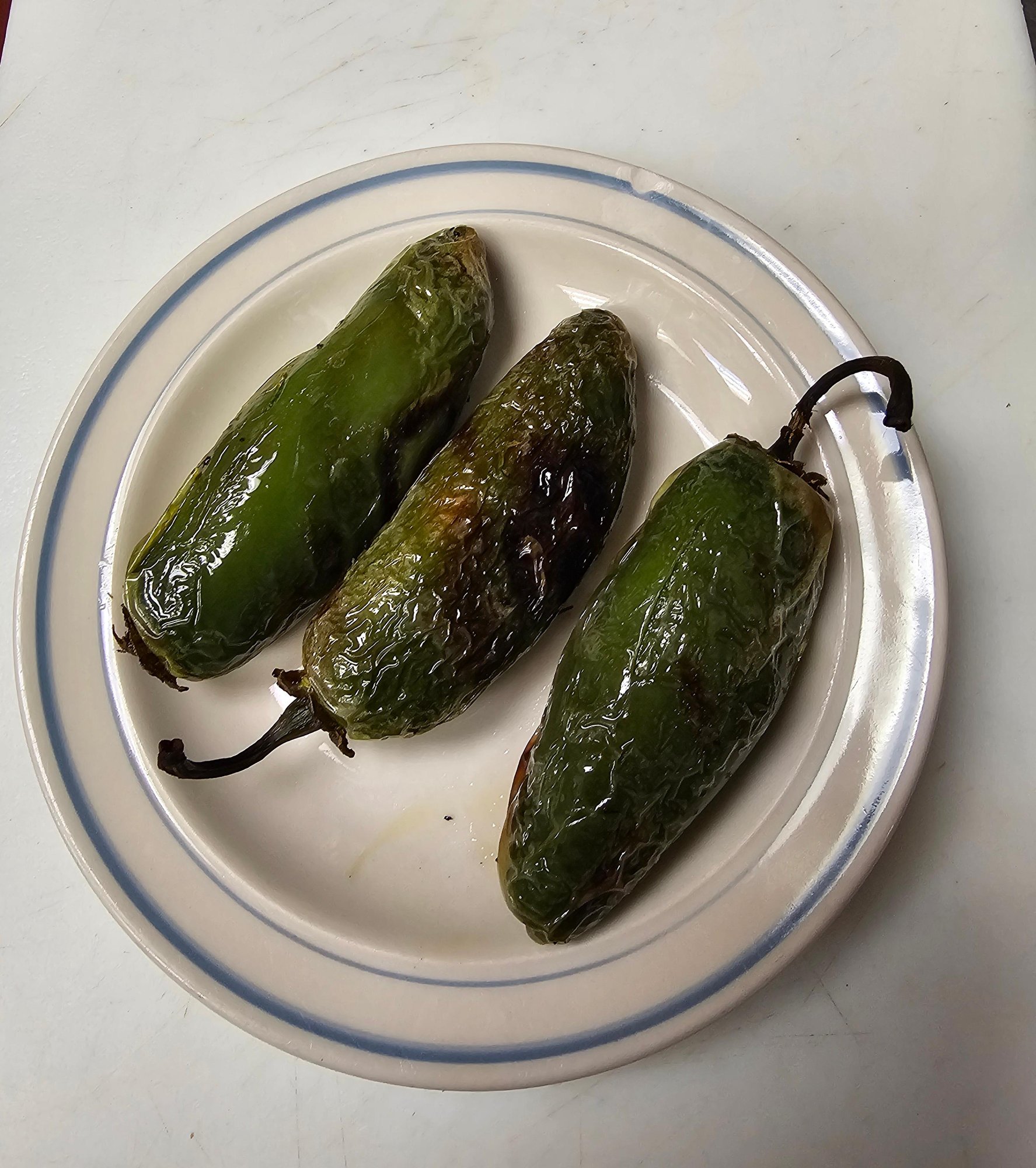 Chile Torreado (Grilled Jalapeño)