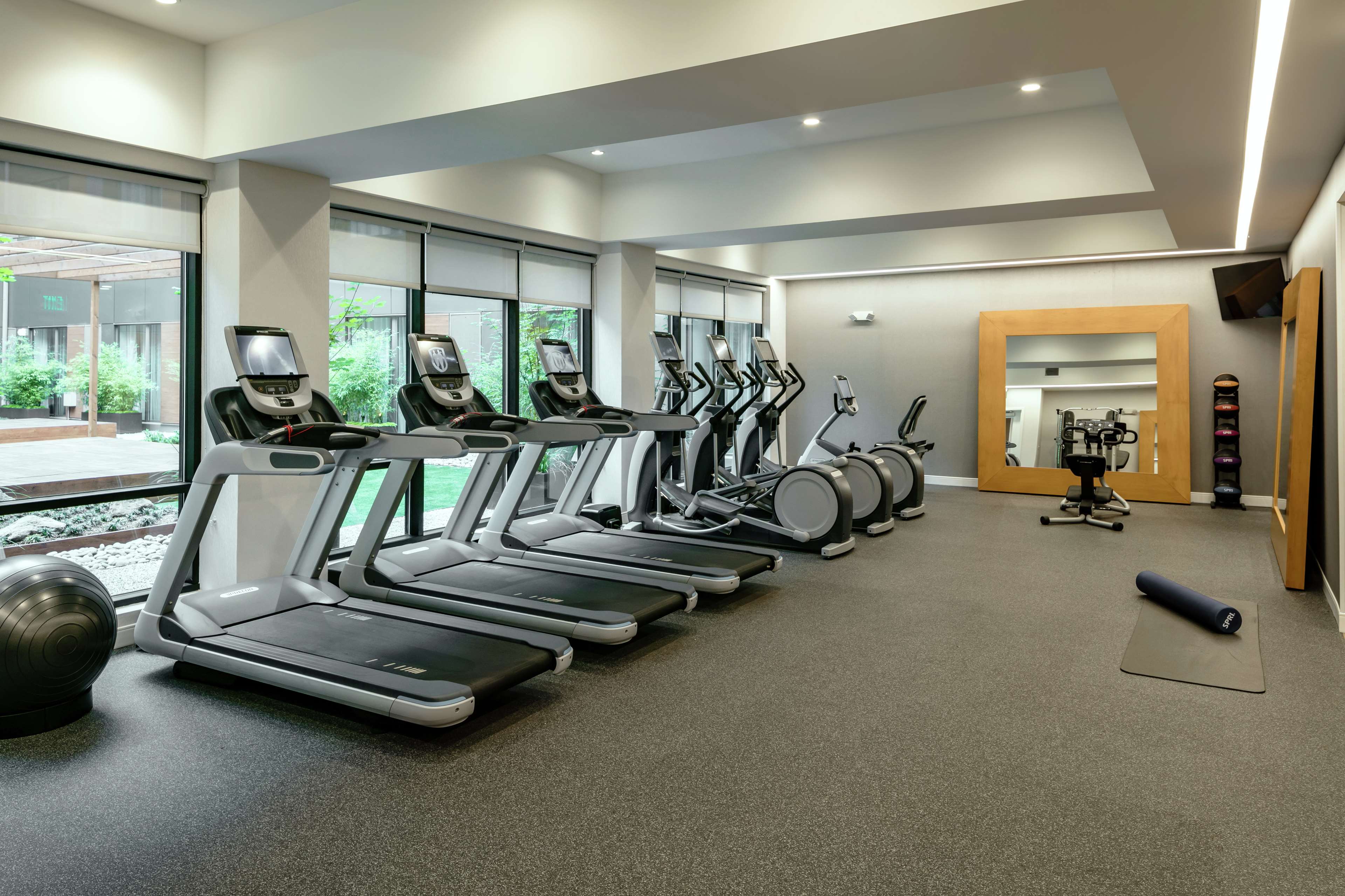 Health club  fitness center  gym