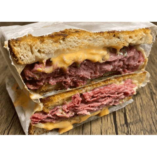 Hot Pastrami Sandwich