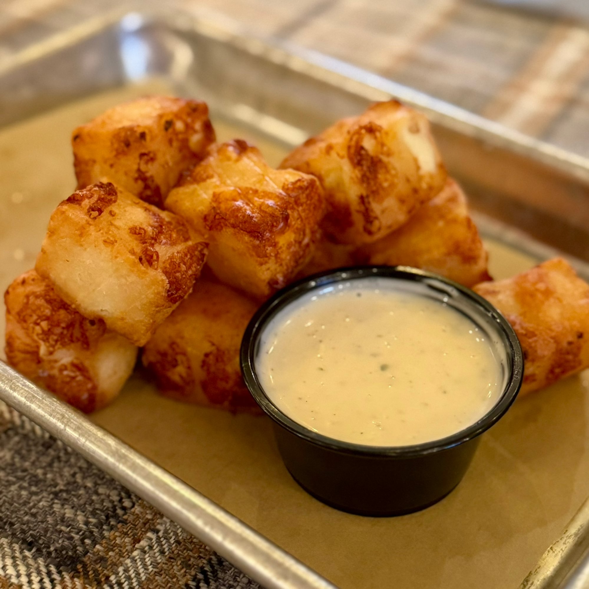 Garlic Cheese Curds