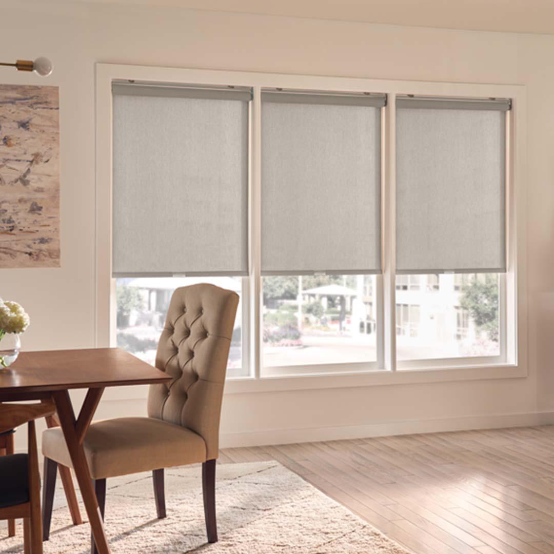 Light filtering or light blocking / blackout shades - we can help with both! Perfectly automated raising and lowering? Absolutely! Give us a call for your custom blinds, shades, and shutter needs!