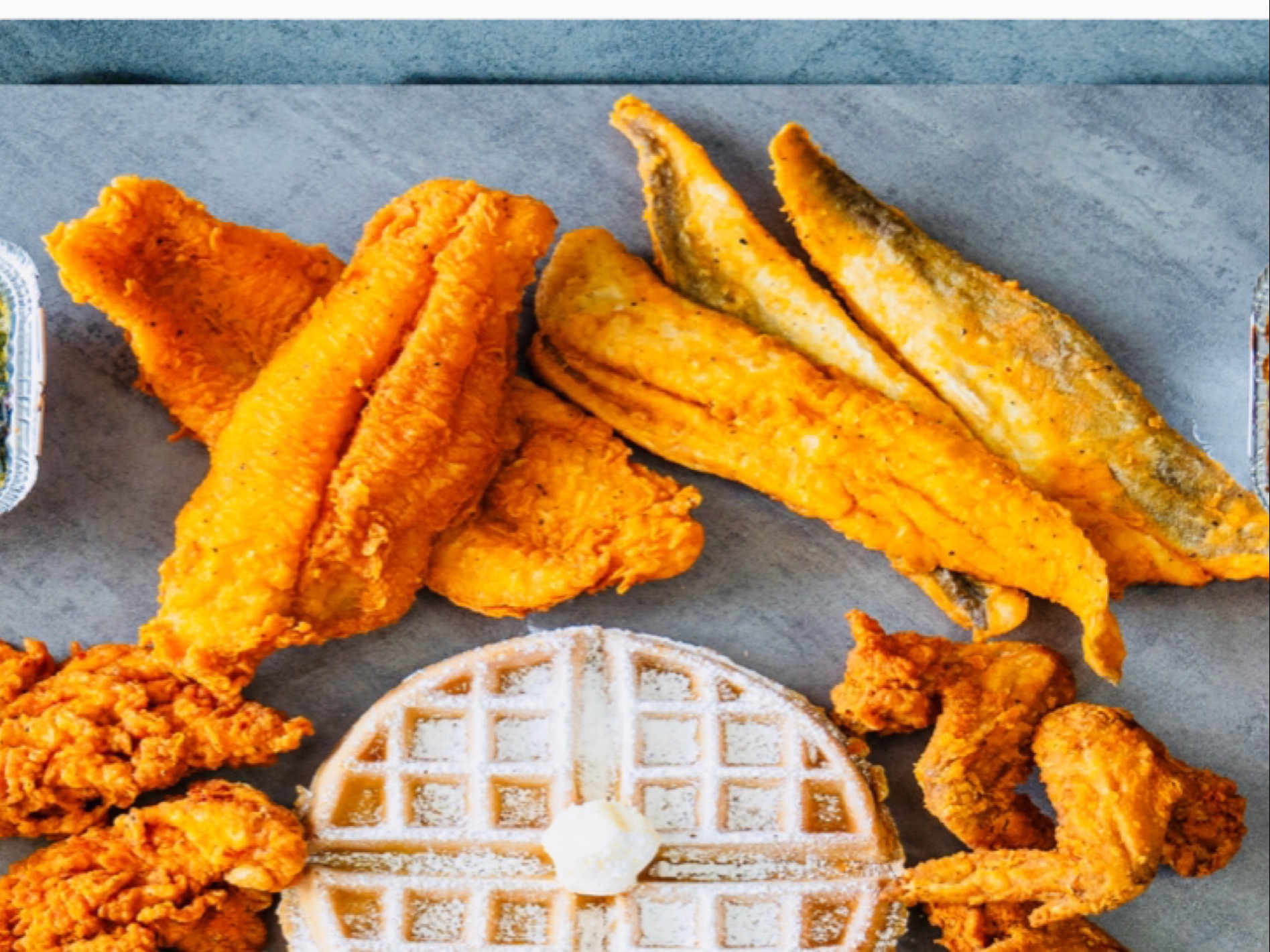 8 Catfish & 2 Waffles
