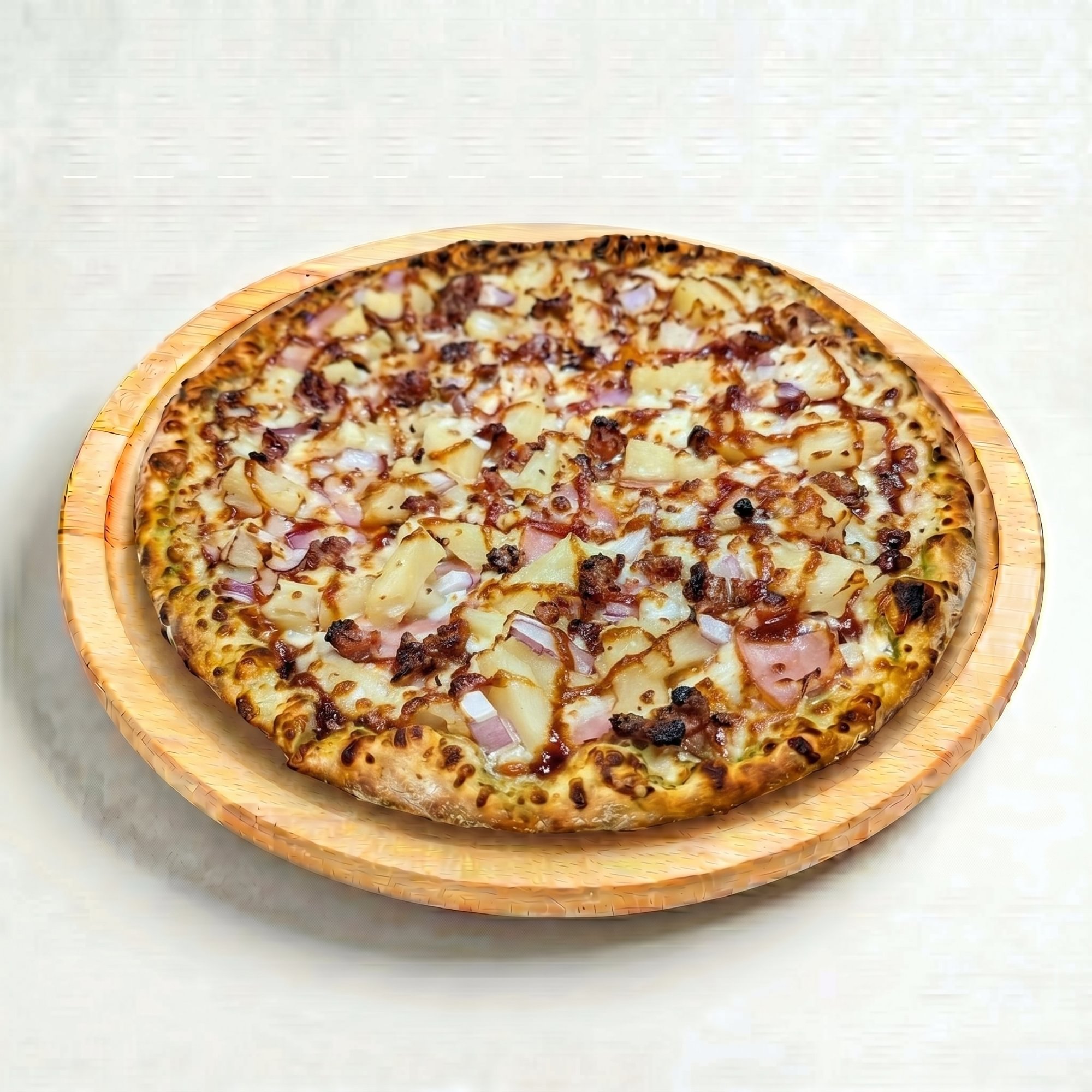 BBQ Hawaiian Pork Pizza