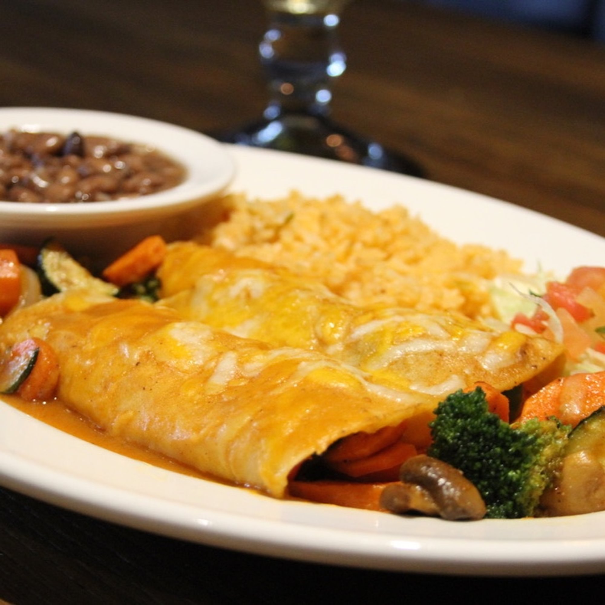 Enchiladas Vegetarianas
