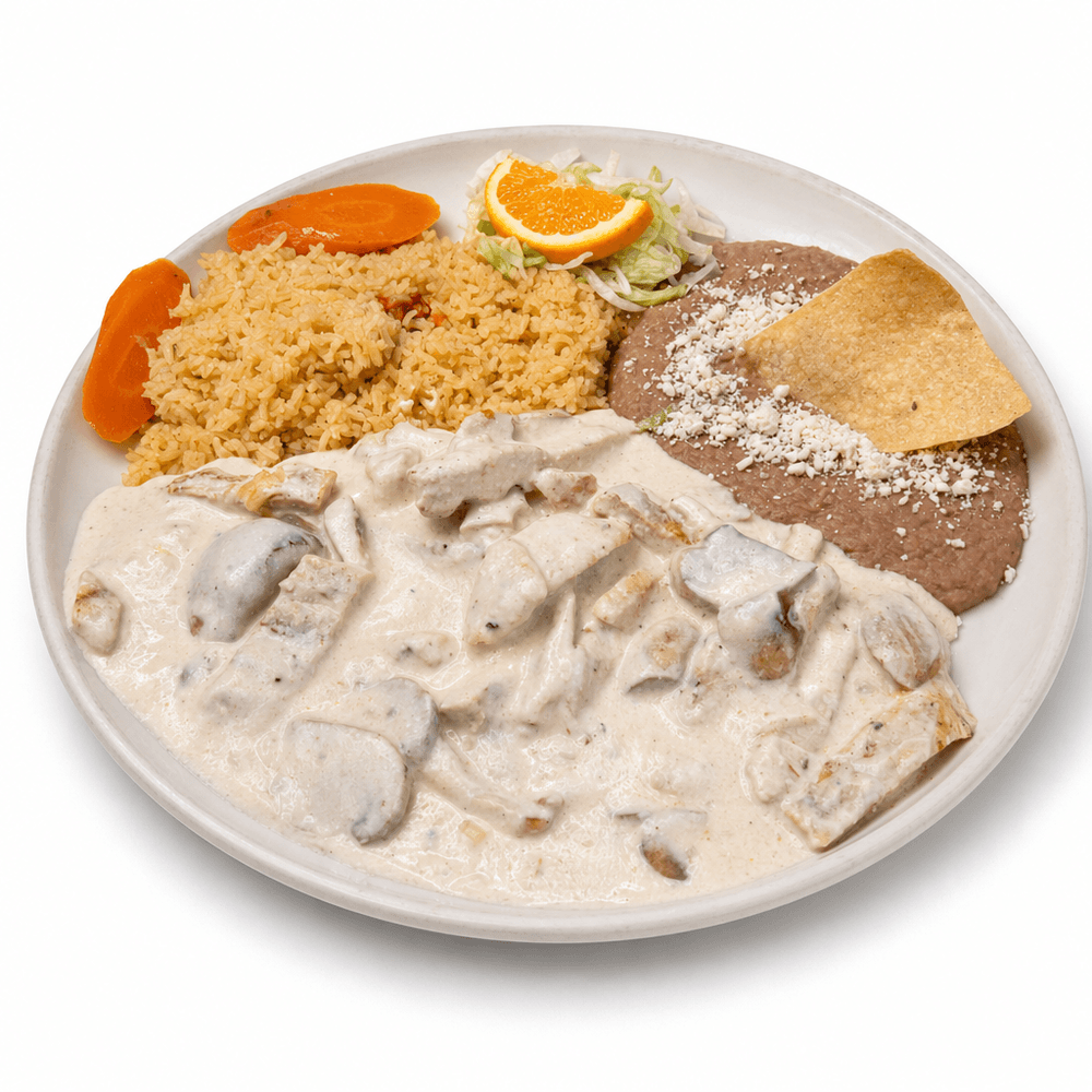 Pollo a la Crema Plato