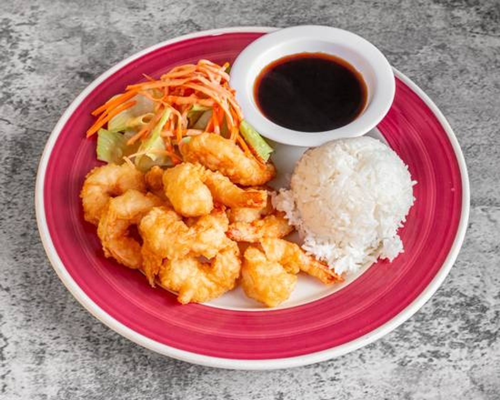 Teriyaki Shrimp Combo