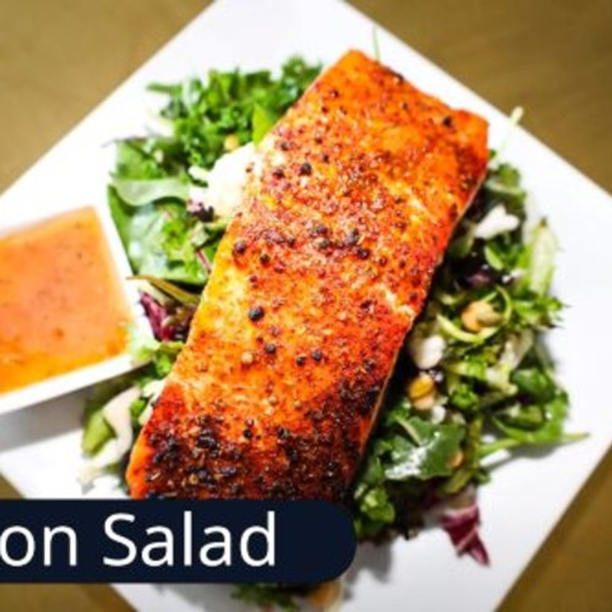 Grilled Salmon Salad