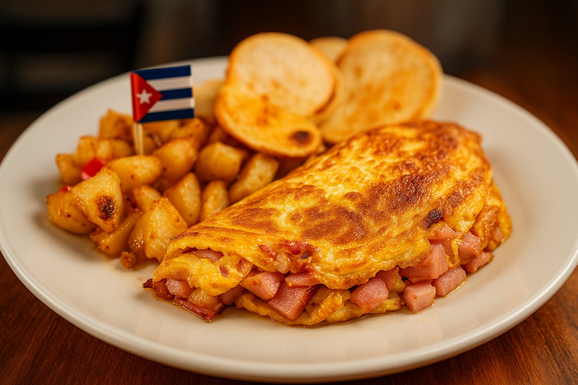 Omelette Ham & Cheese
