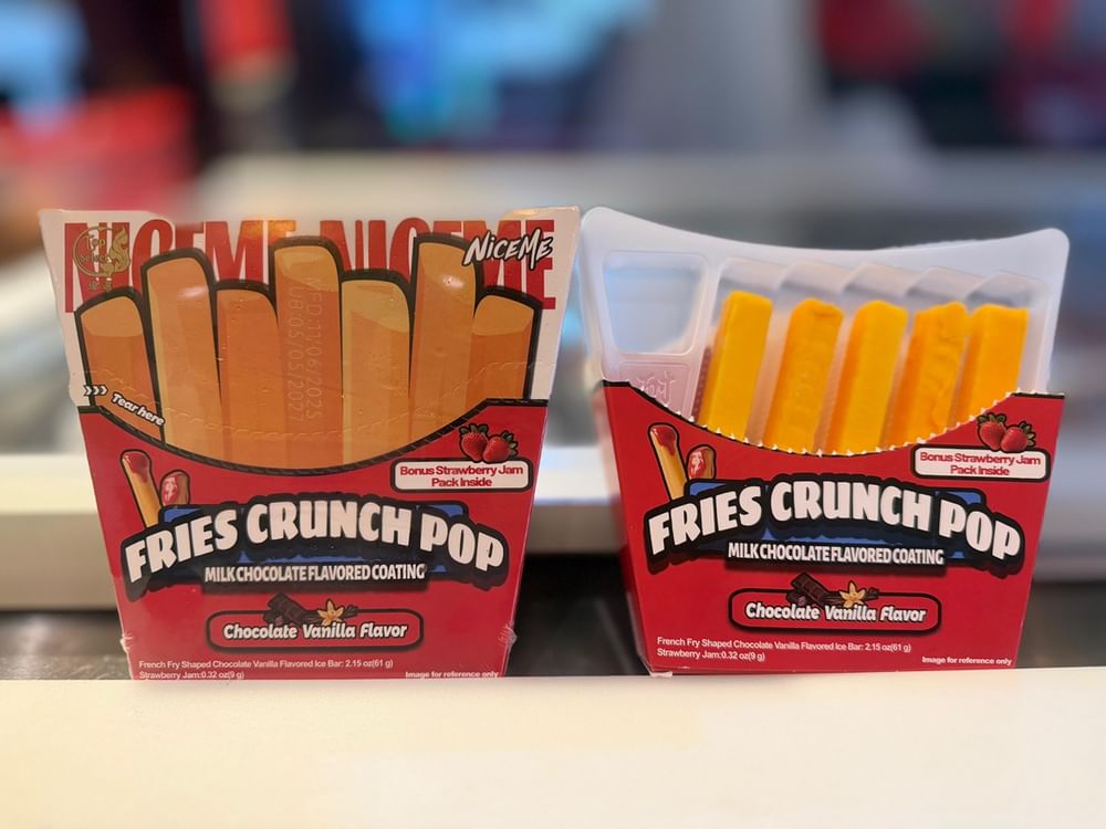 French Fry Ice Cream