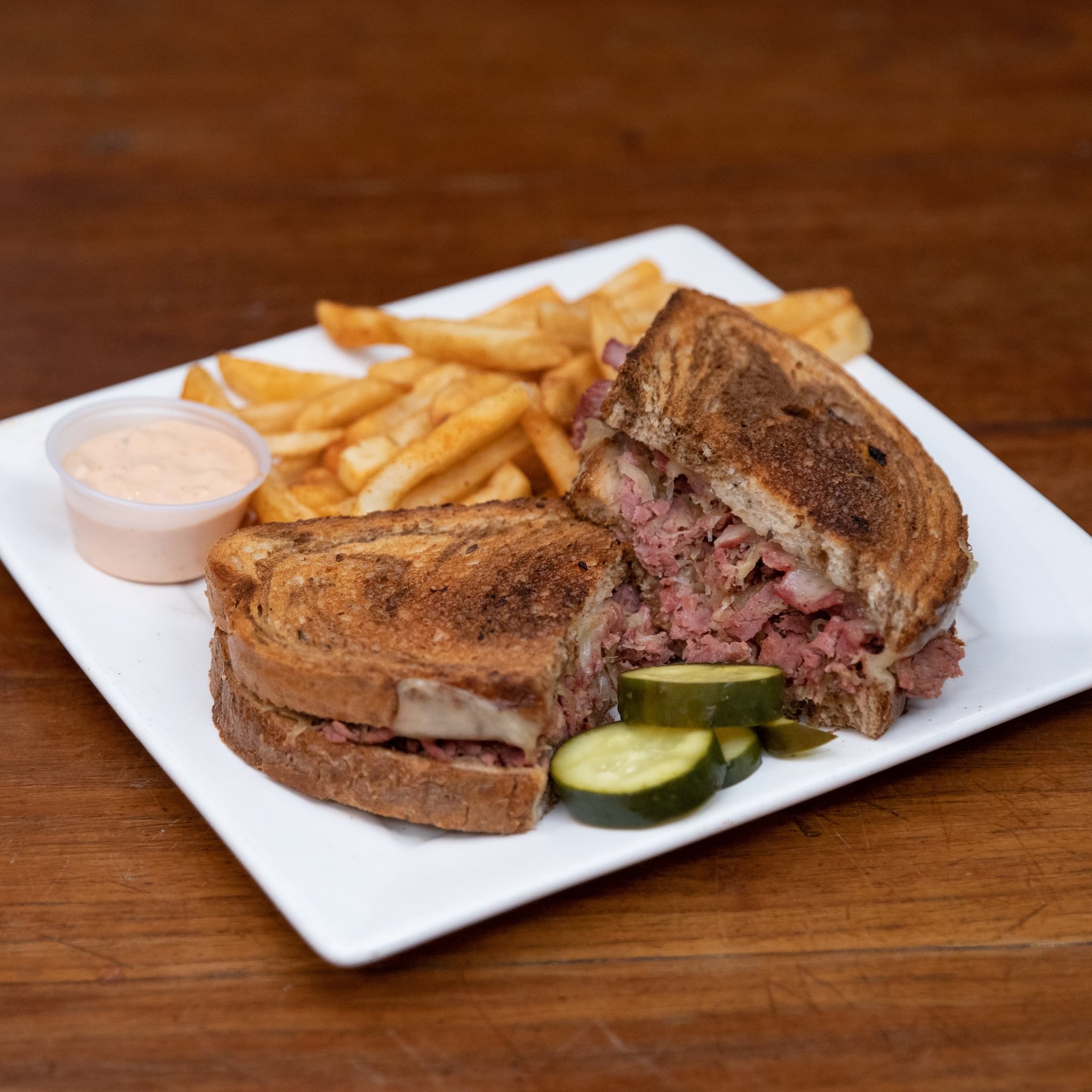 Reuben Royale Sandwich