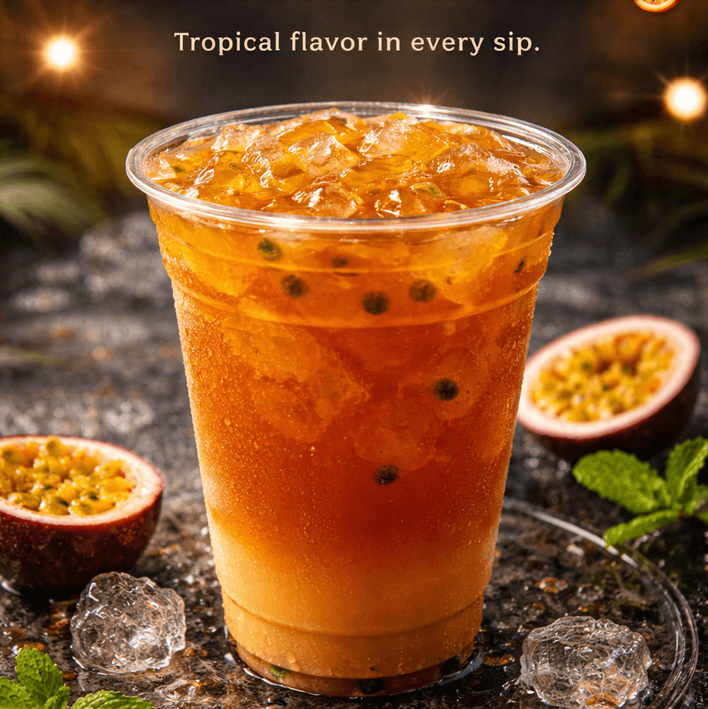 Passion fruit Thai Tea