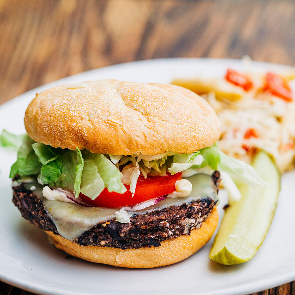 Black Bean Quinoa Burger