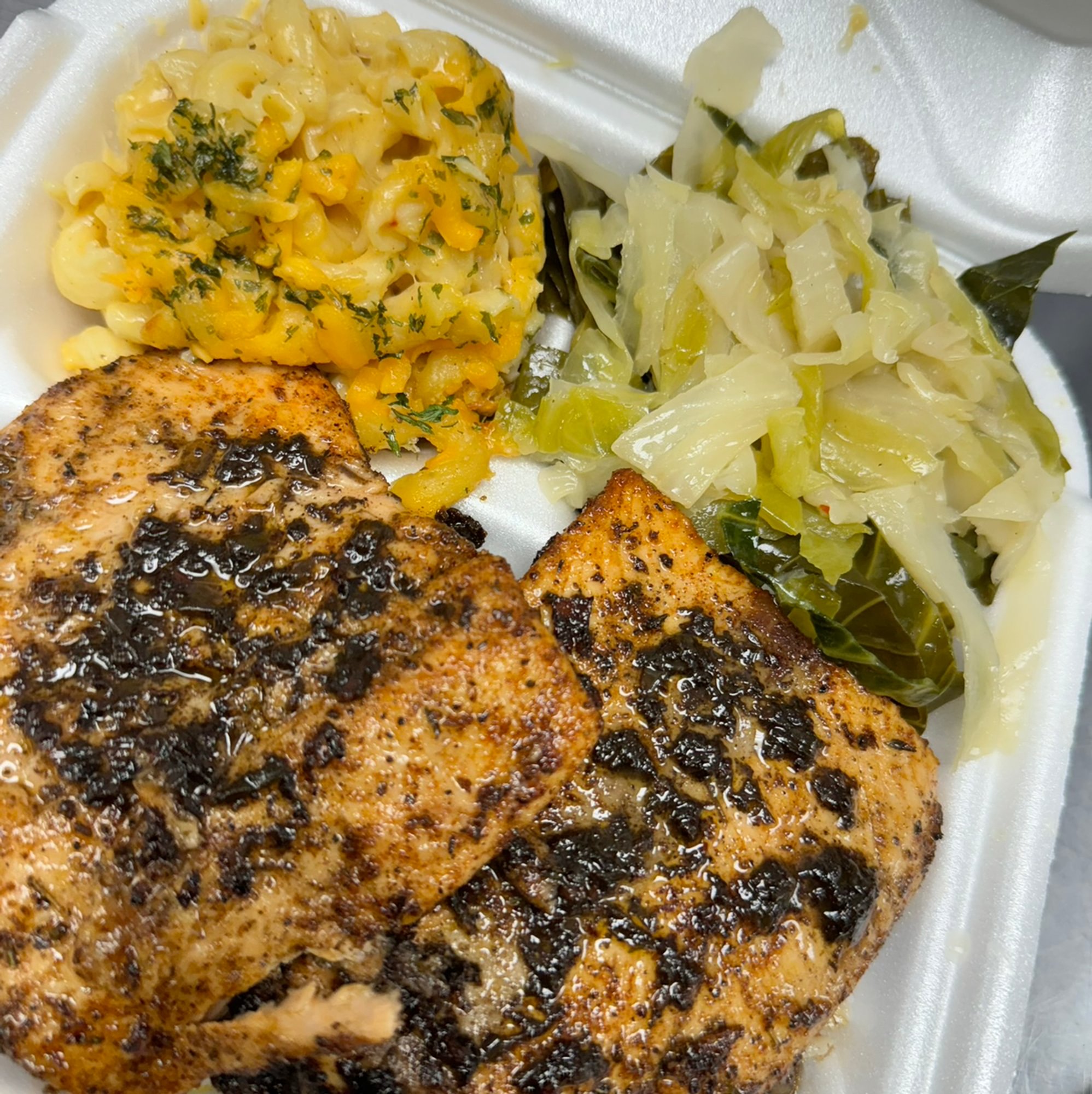 Jerk Salmon Combo