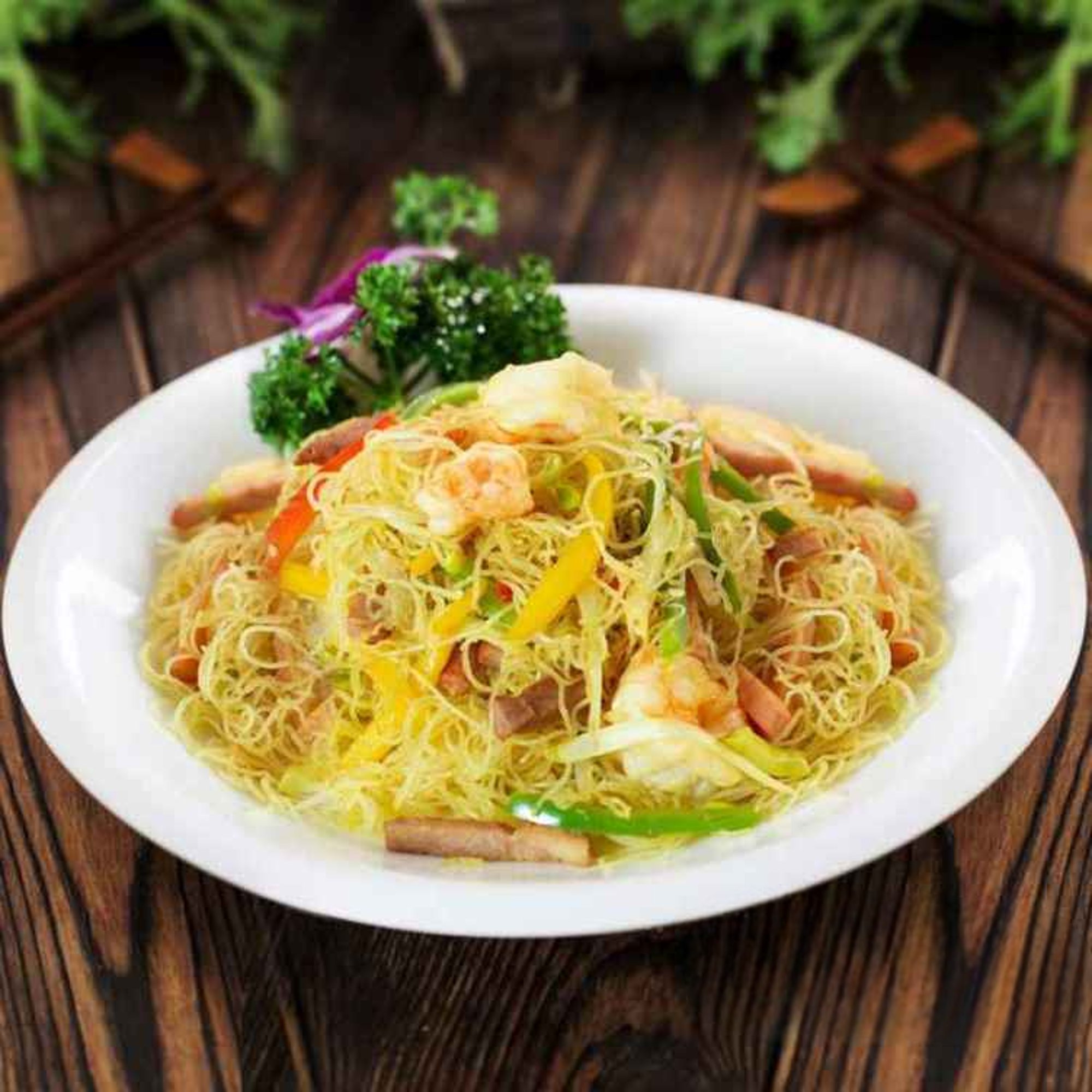 ND13. 星洲炒米/Singapore Rice Noodle in Curry Sauce