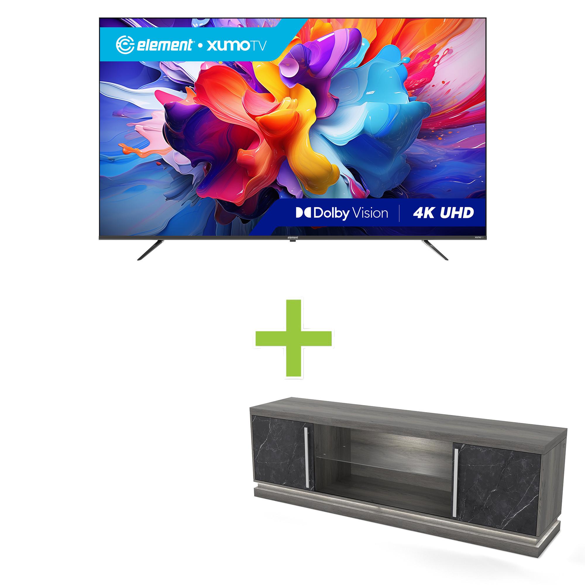 75" Element TV w/ 70" TV Stand