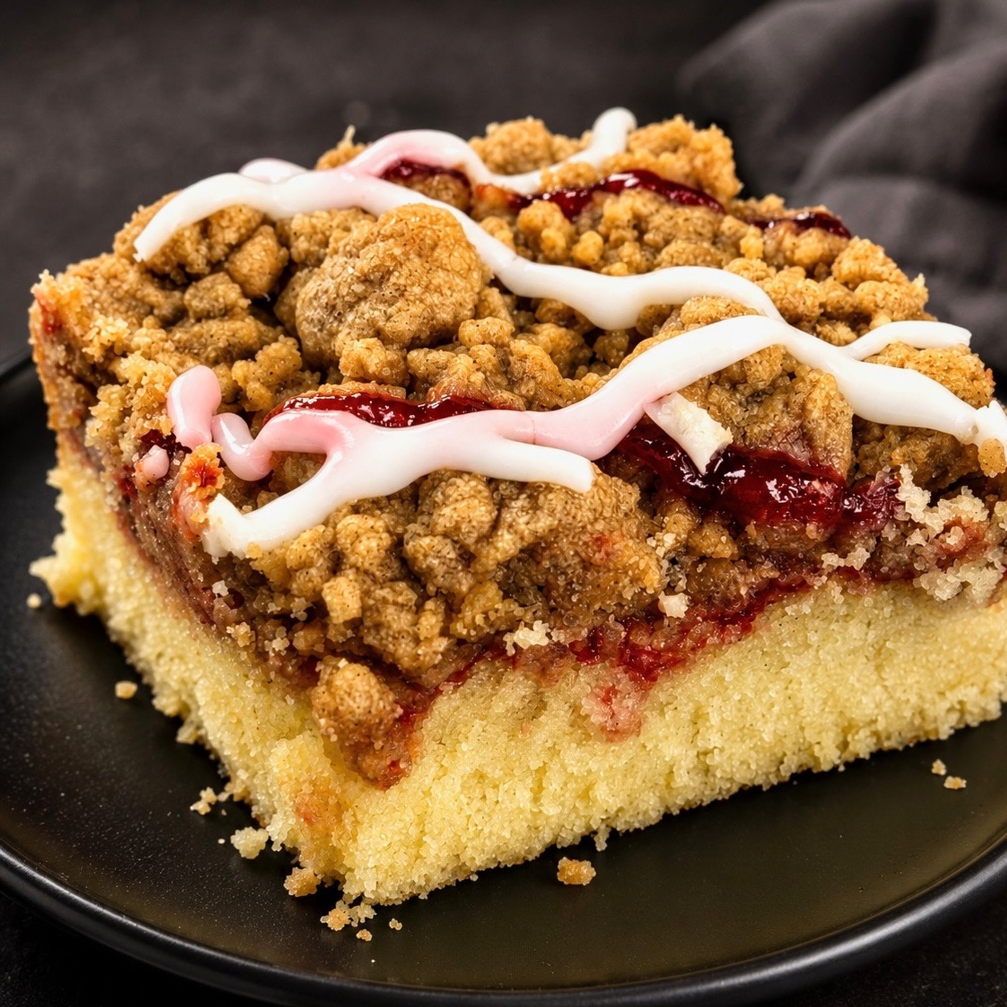 Raspberry Crumb Cake