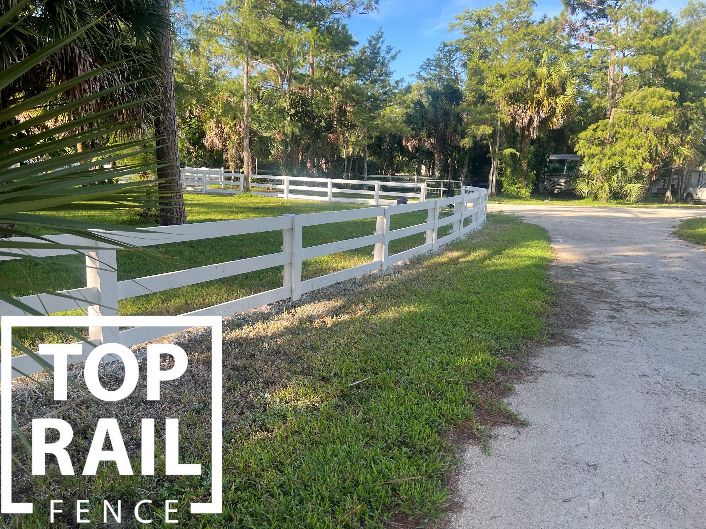 Top Rail Fence Pompano Beach Image