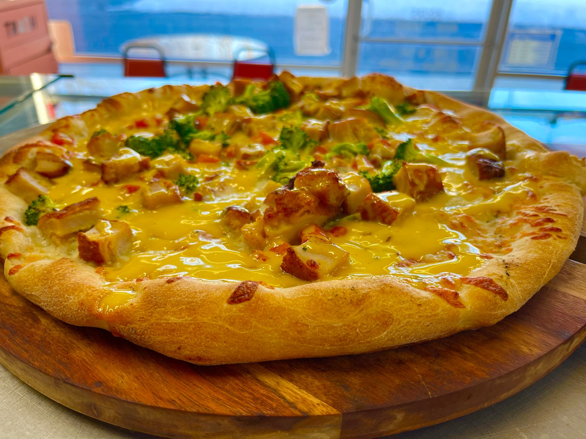 Chicken Honey Mustard Pizza