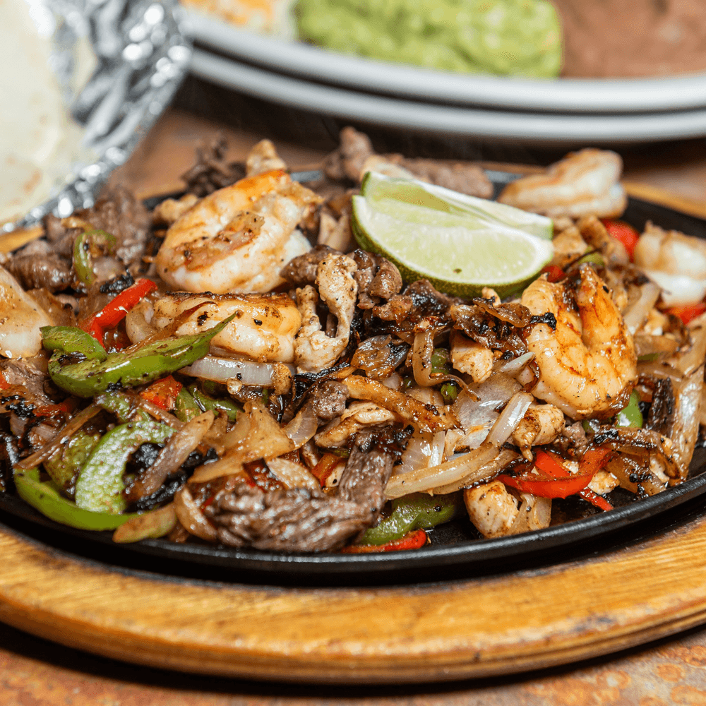 Combination Chicken, Beef & Shrimp Fajita