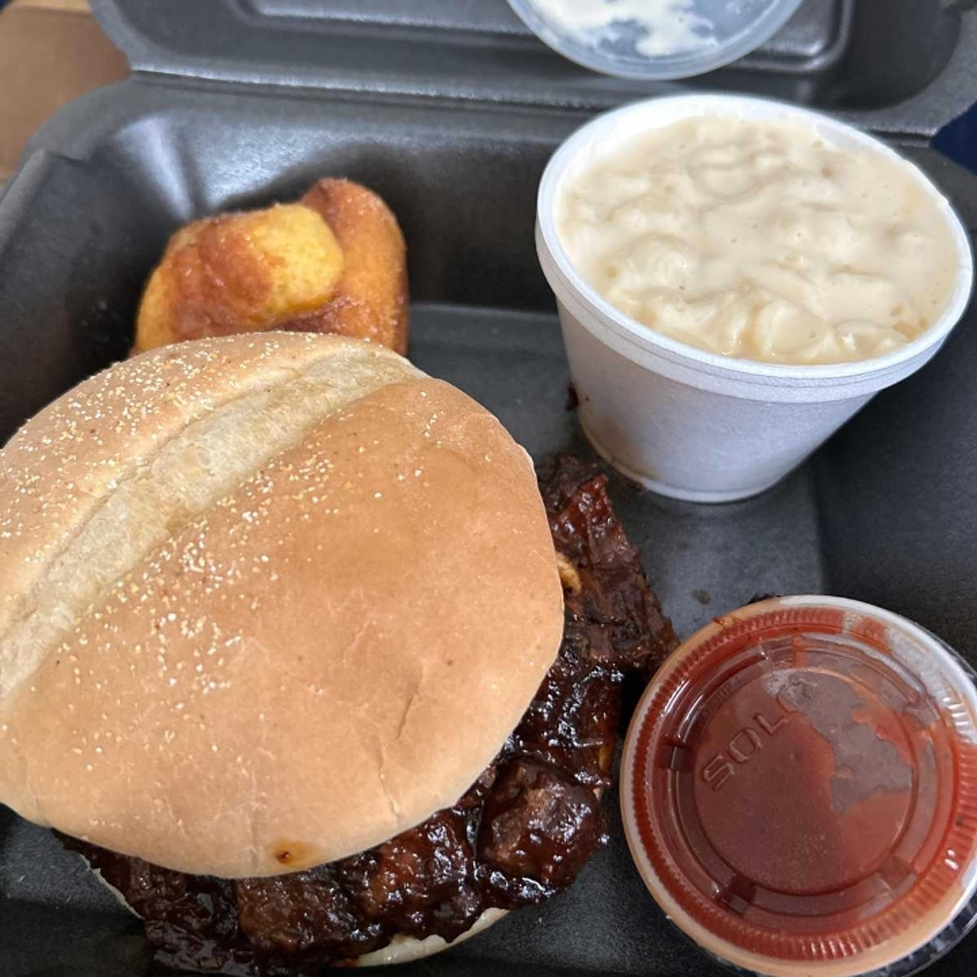 Burnt End Sandwich Meal
