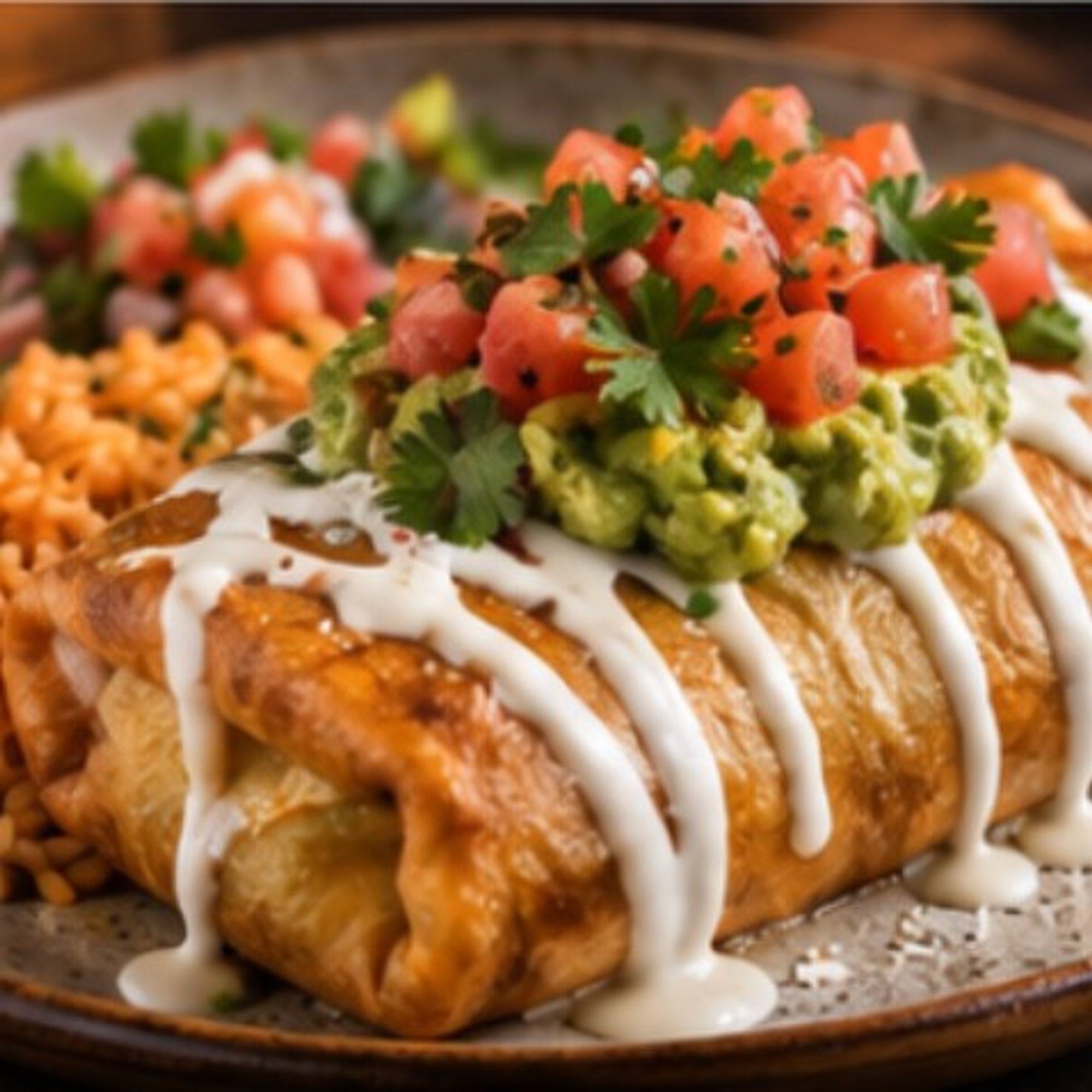 Veggie Chimichanga