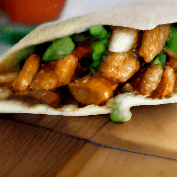 Teriyaki Chicken Pita