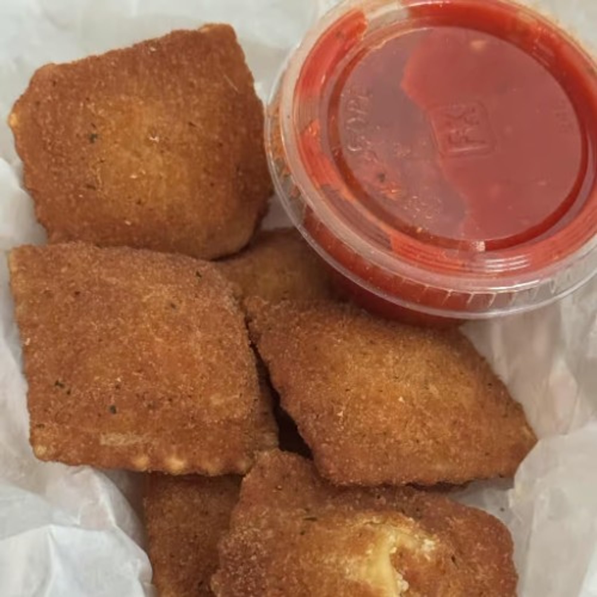 Fried Cheese Ravioli