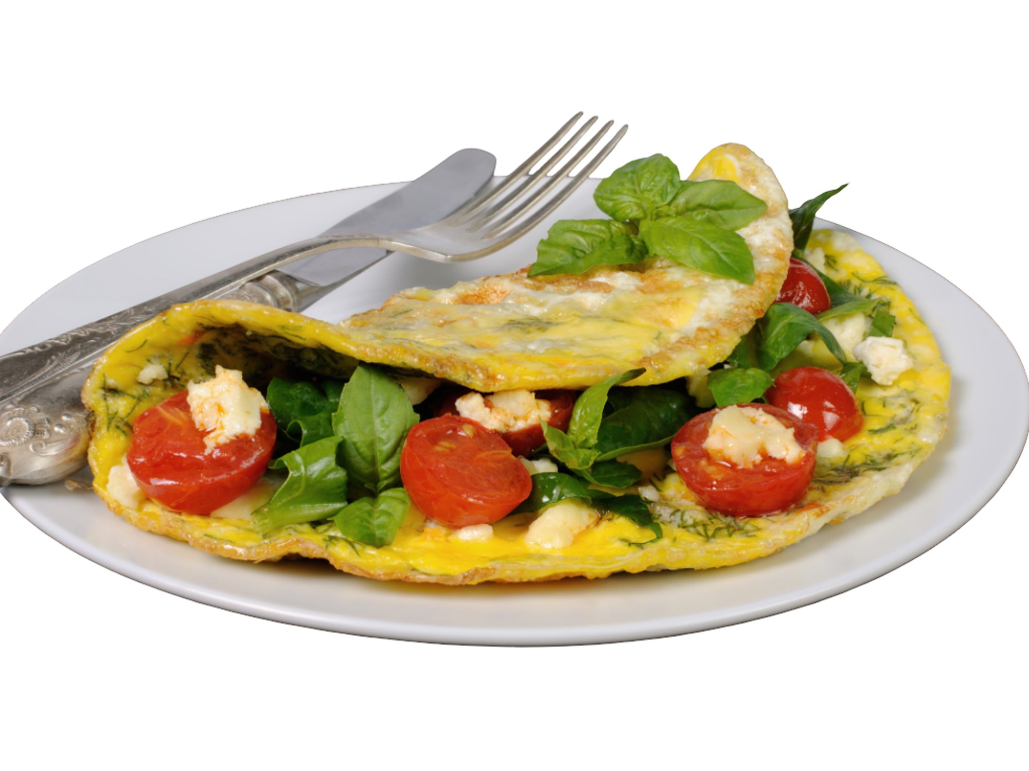 Feta & Spinach Omelette