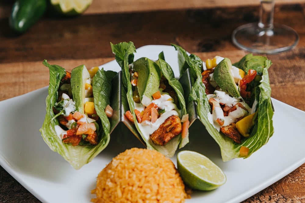 Seafood Taco Plate