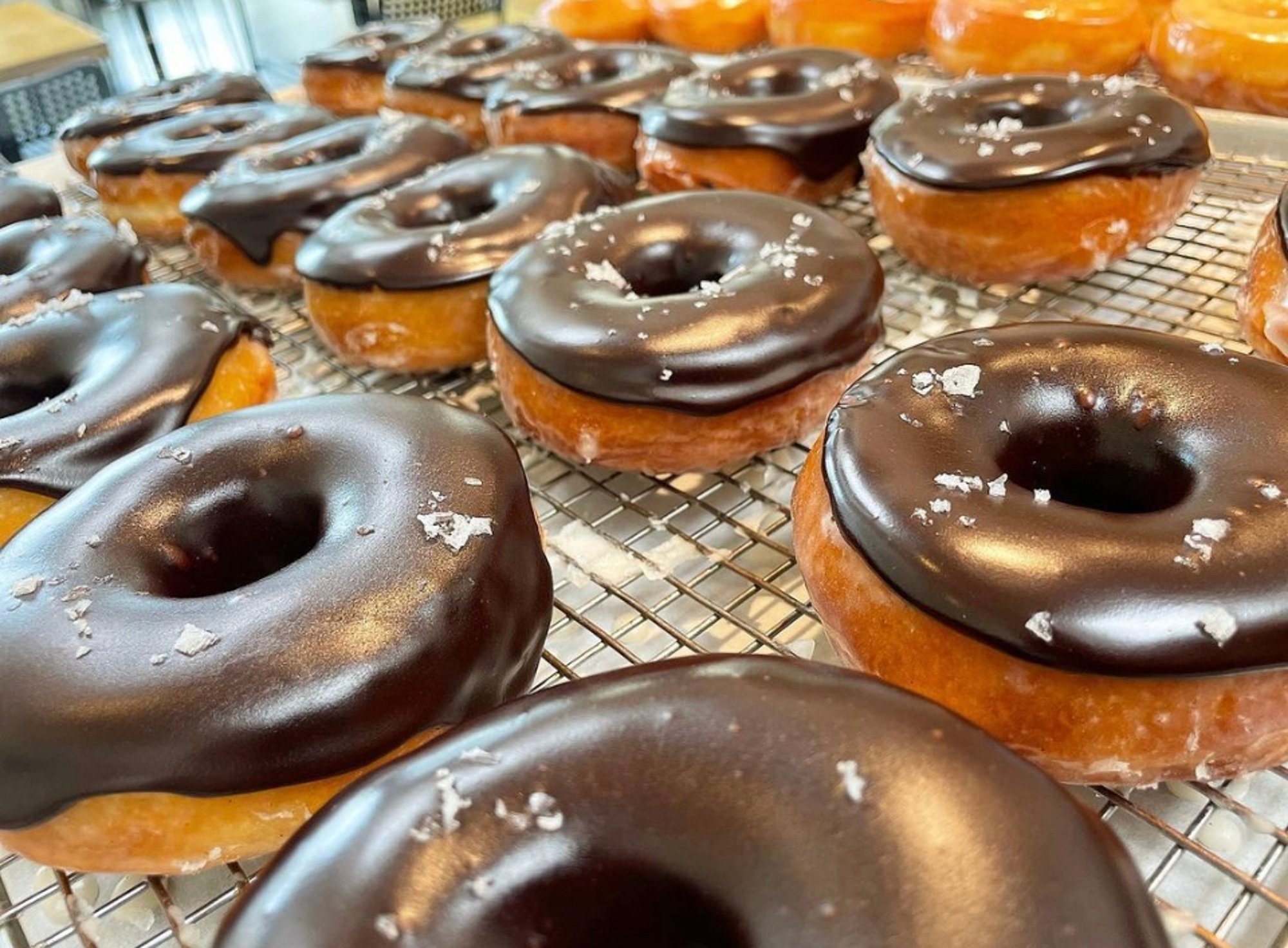 Valrhona Chocolate & Sea Salt Glazed